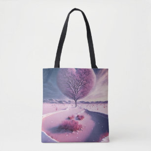Tote Bag Coeur lumineux de la nuit