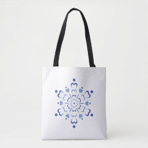 Tote Bag Coeur neigeux