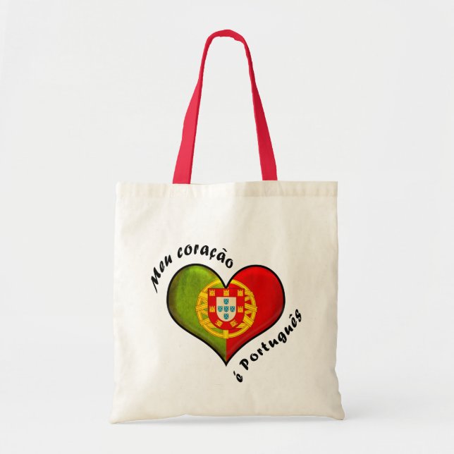 Tote Bag Coeur portugais (Devant)