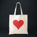 Tote Bag Coeur rouge<br><div class="desc">Coeur rouge</div>