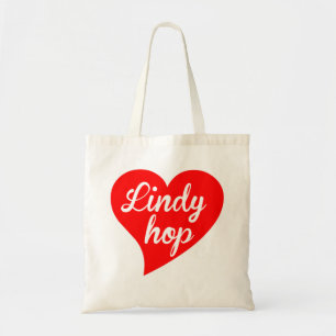 Tote Bag Coeur rouge d'houblon de Lindy grand