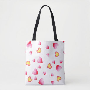 Tote Bag Coeur rouge mignon romantique