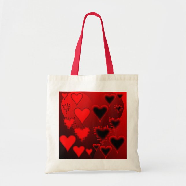 Tote Bag Coeurs (Devant)