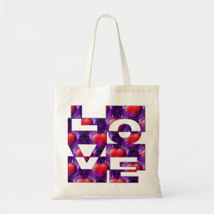 Tote Bag cœurs d'amour