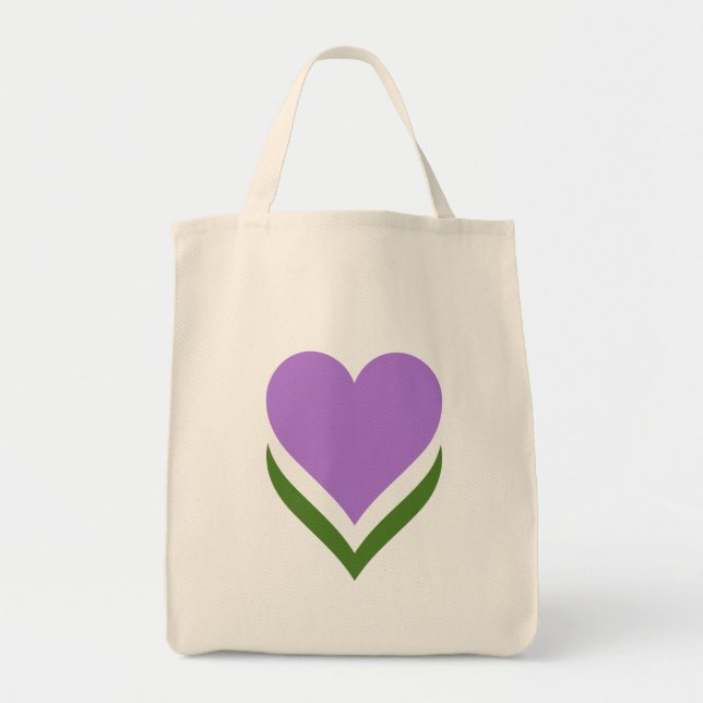 Tote Bag Coeurs de fierté de genre (Devant)