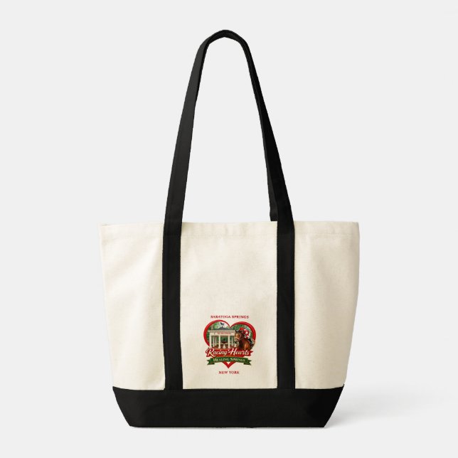 Tote Bag Cœurs en course et Sources de guérison (Dos)