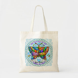Tote Bag Coeurs papillons