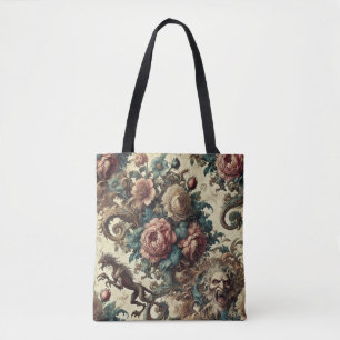 Tote Bag Coeurs sauvages & Chiens de Gaunt - Gothique victo