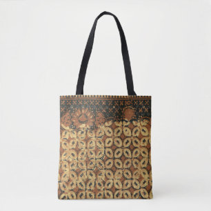 Tote Bag Coffee Bean Earthy Boho Rustique