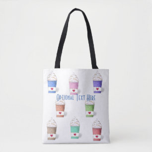 Tote Bag Coffee Cups