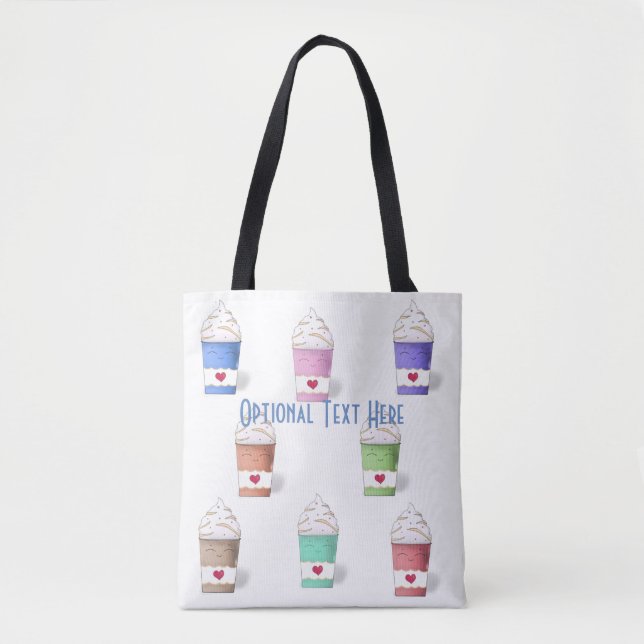 Tote Bag Coffee Cups (Devant)