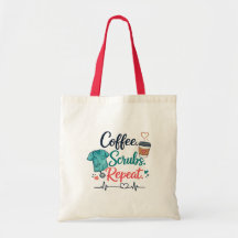 Coffee. Scrubs. Repeat.