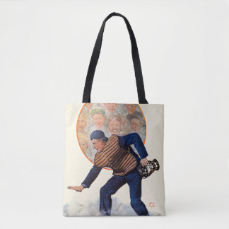 Tote Bag Coffre-fort à la plaque