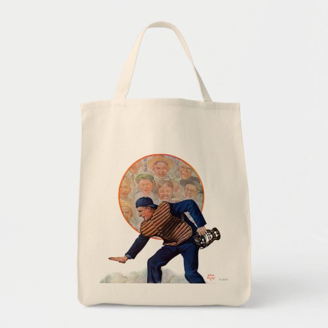 Tote Bag Coffre-fort au plat (Devant)