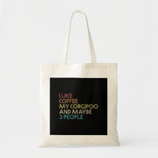 Tote Bag Cogipoo dog owner poison Coffee Lover Funny Vintag