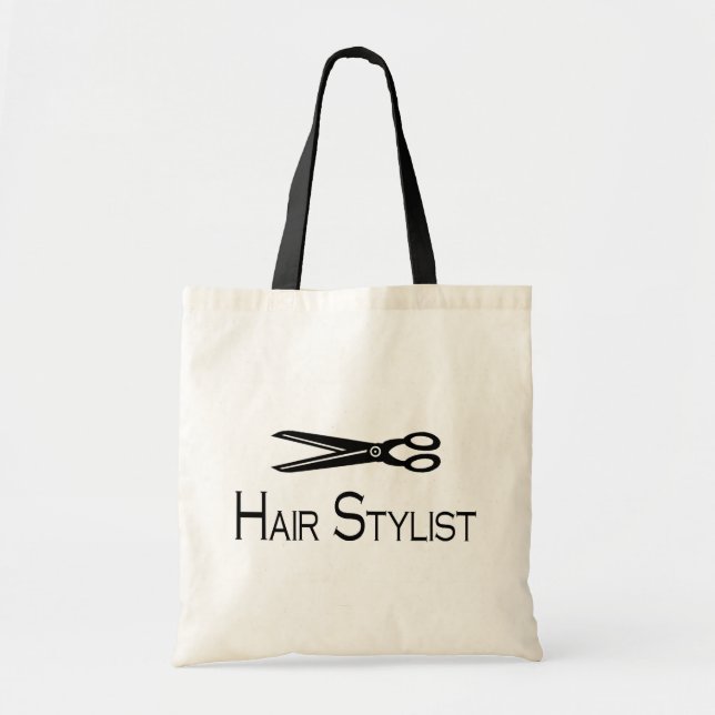 Tote Bag Coiffeur (ciseaux) (Devant)