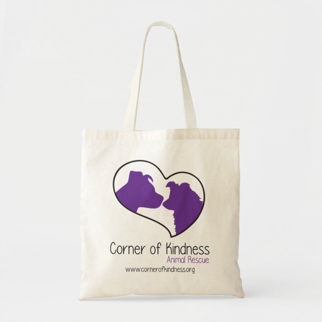 Tote Bag Coin de budget Fourre-tout de gentillesse (Devant)