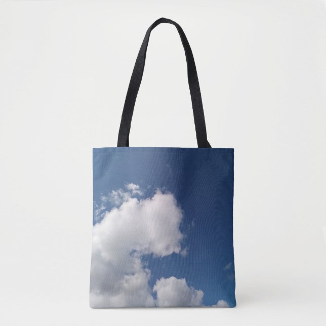 Tote Bag Coin luffeux des nuages (Devant)