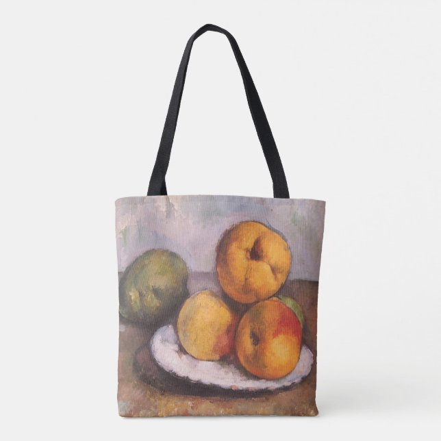 Tote Bag coing, pommes, poires de Paul Cezanne (Dos)