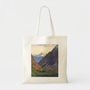 Tote Bag Col du Saint-Gothard massif montagneux dans les Al