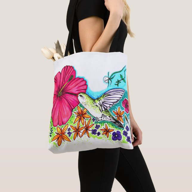 Tote Bag Colibri (De près)
