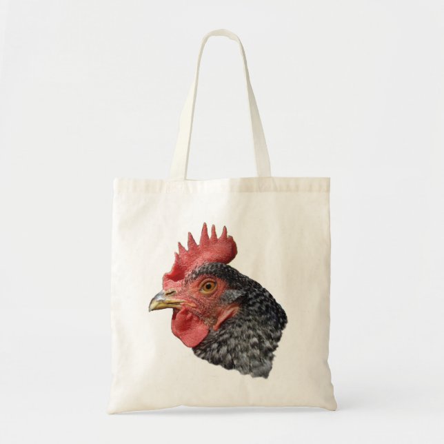 Tote Bag Colibri à la fleur de lin (Devant)