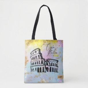 Tote Bag *~* Colisée Italienne de la Parties scintillant C
