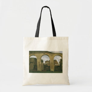 Tote Bag Colisée vu à travers les arcades à Rome, Italie