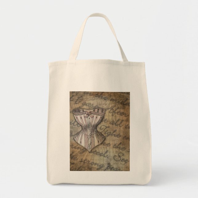 Tote Bag Collage de corse (Devant)