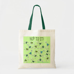 Tote Bag Collage de grenouilles