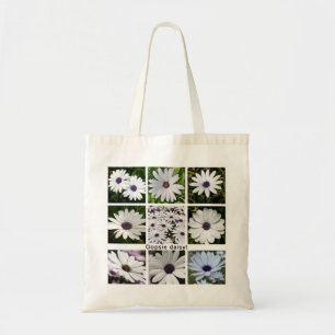 Tote Bag Collage de Marguerite Blanche d'Afrique du Sud pou