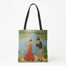 Collage du papier de danse flamenco