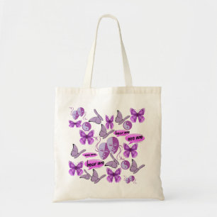 Tote Bag Collage invisible de maladie