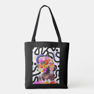 Tote Bag Collage numérique racheté et couronné Art chrétien
