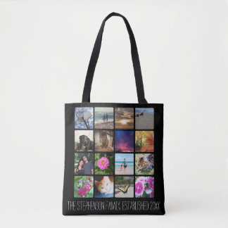 Tote Bag Collage ou Instagram de photo de seize coins