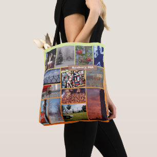 Tote Bag Collage photo de Roxbury, Massachusetts
