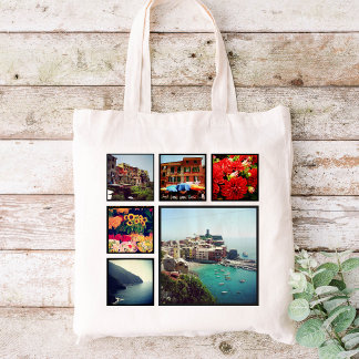 Tote Bag Collage photo Instagram personnalisé