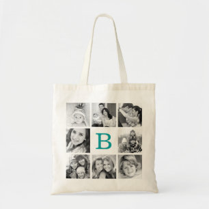 Tote Bag Collage photo monographique personnalisé