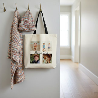 Tote Bag Collage photo personnalisé