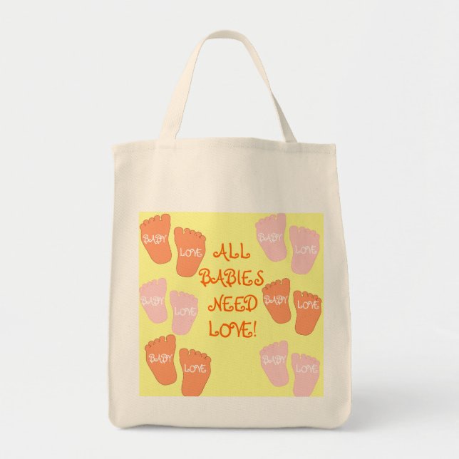 TOTE BAG COLLECTION BABY LOVE (Devant)