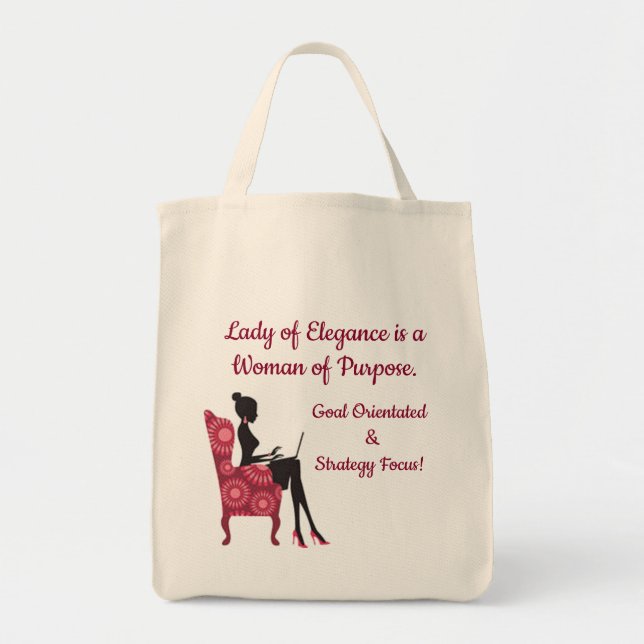 Tote Bag Collection Dame Élégance (Devant)