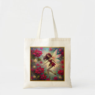 Tote Bag Collection de fées de Noël - Cheveux d'Auburn