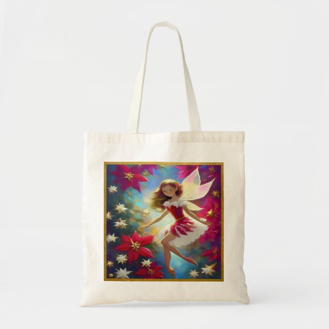 Tote Bag Collection de fées de Noël - Cheveux de gingembre  (Devant)