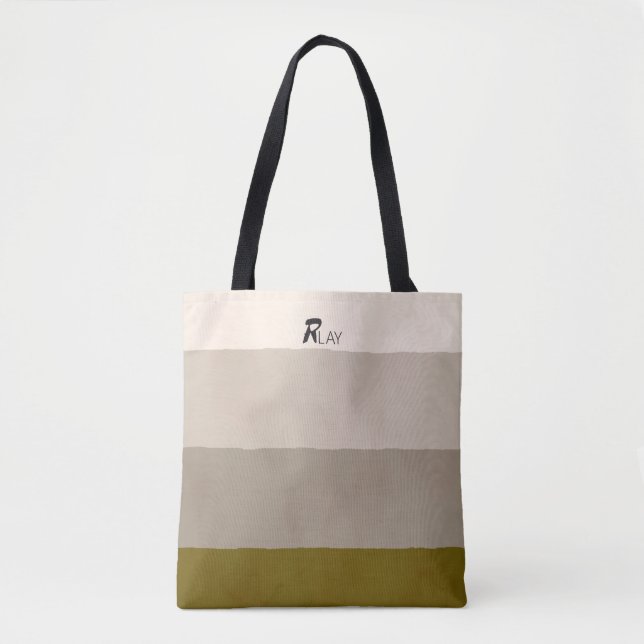 Tote Bag Collection de lignes (Devant)