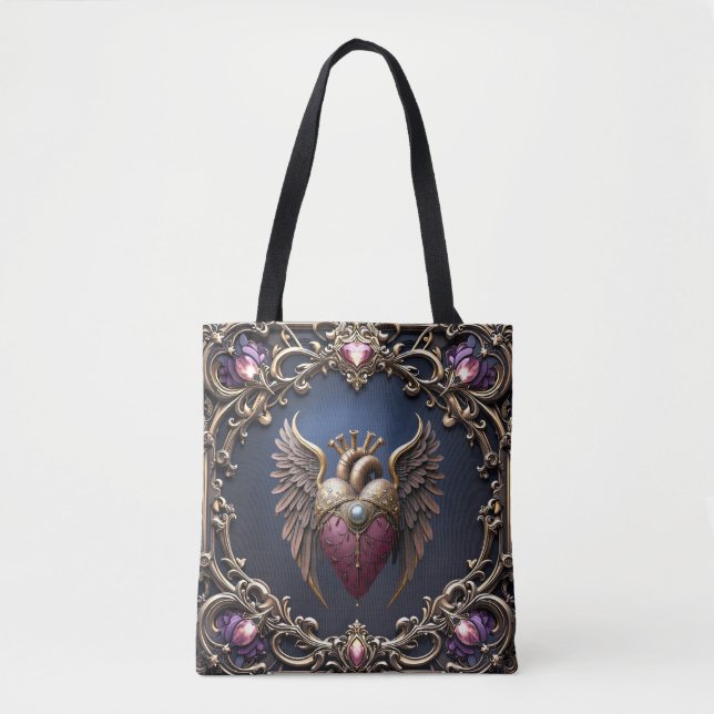 Tote Bag Collection de mariage gothique victorien (Devant)