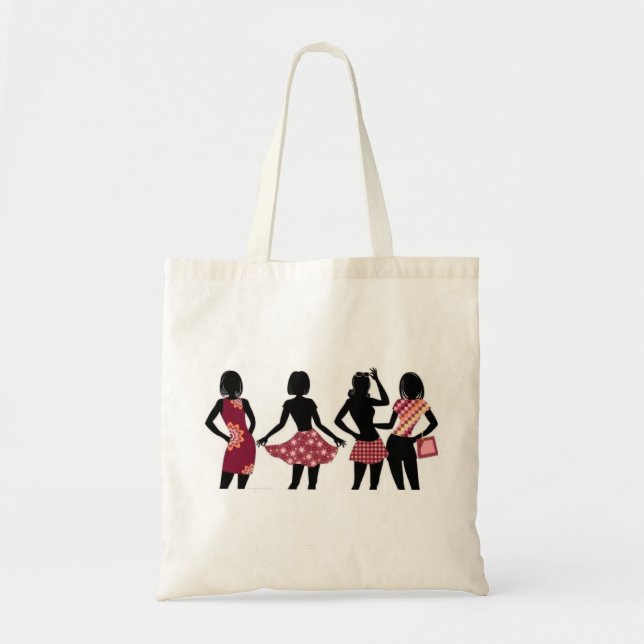 TOTE BAG COLLECTION DE REINE SHOPPING (Devant)