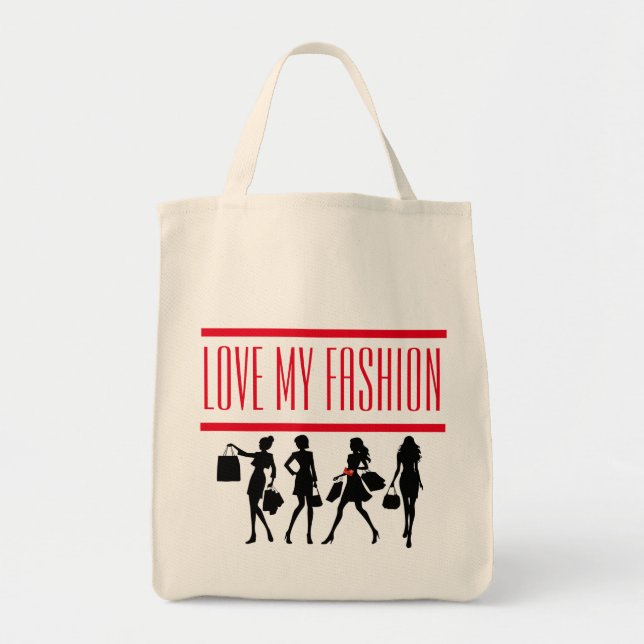 TOTE BAG COLLECTION DE REINE SHOPPING (Devant)