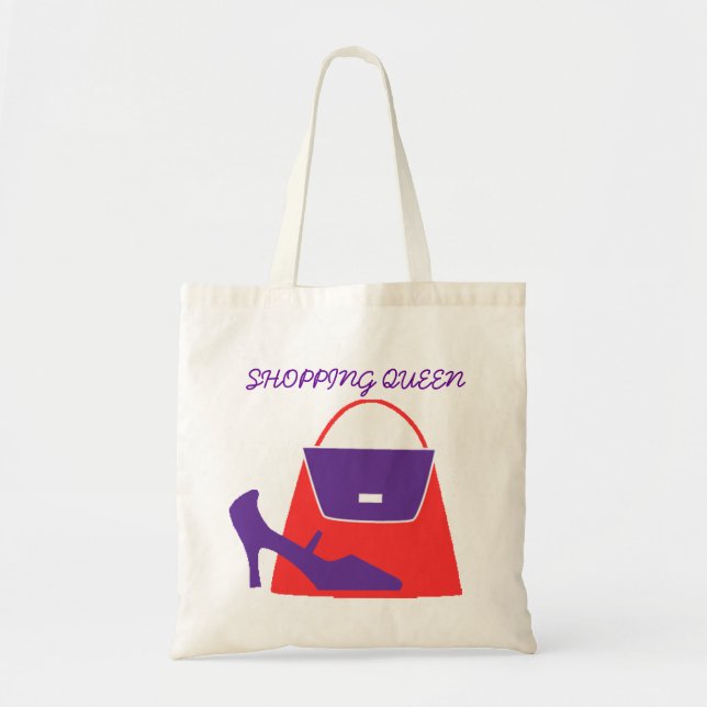 TOTE BAG COLLECTION DE REINE SHOPPING (Devant)