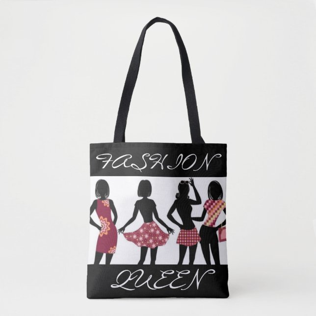 TOTE BAG COLLECTION DE REINE SHOPPING (Devant)