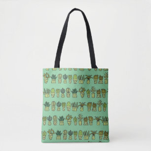 Tote Bag Collection dessinée à la main avec des gribouillis